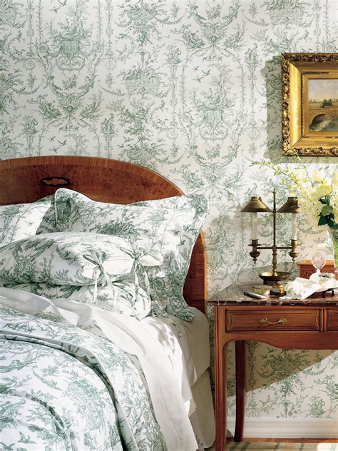 toile de jouy bedroom images.